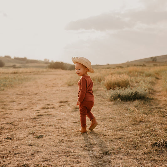 Grow With Me Pants | Cinnamon