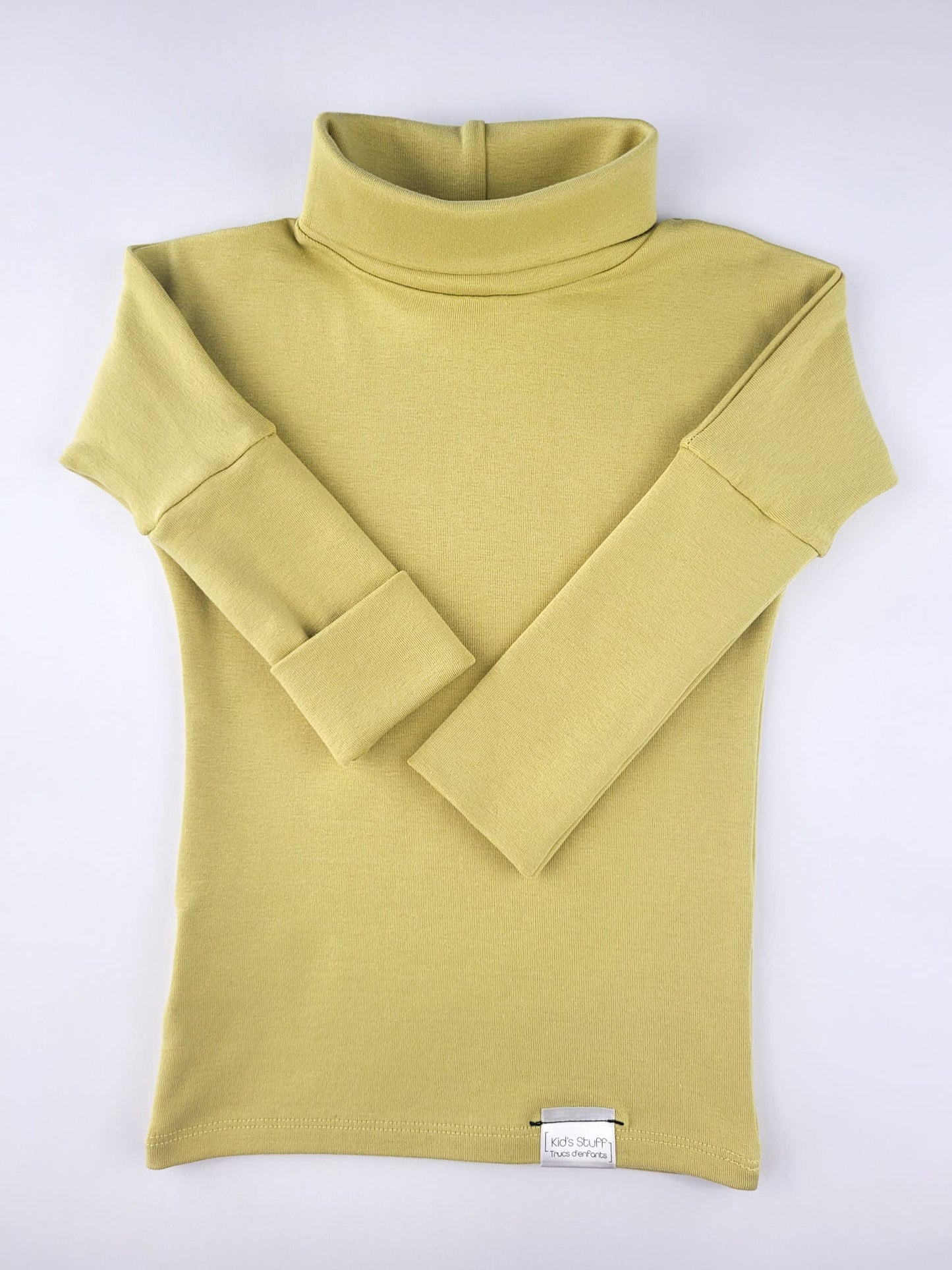 Grow With Me Turtleneck | Chartreuse