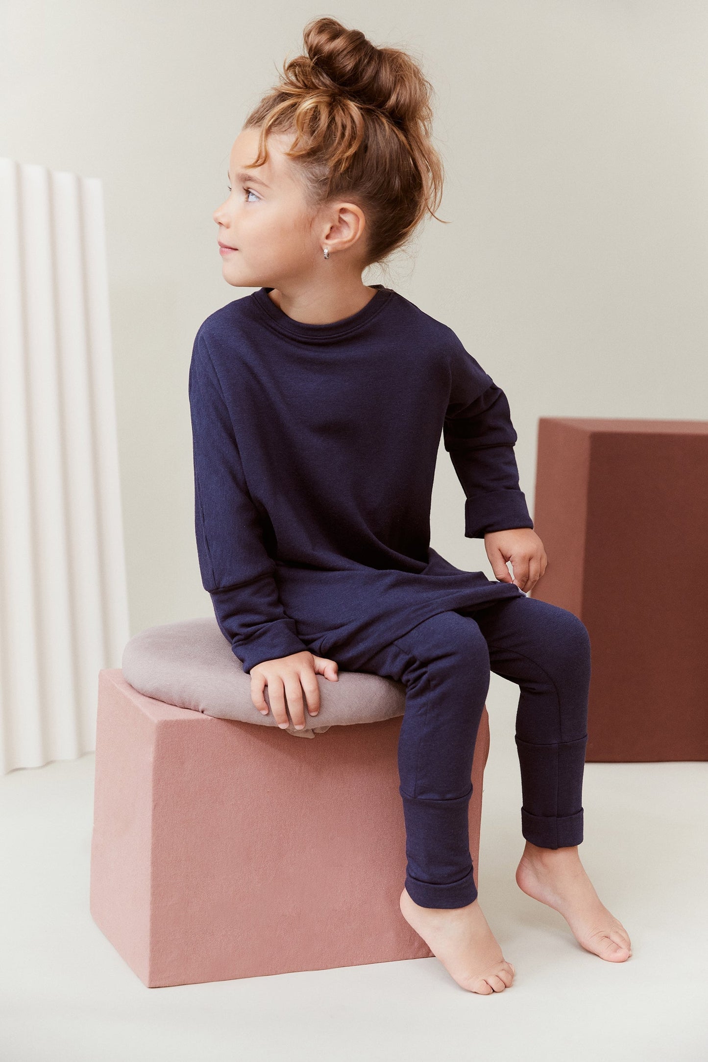 Grow With Me Sweater | Navy