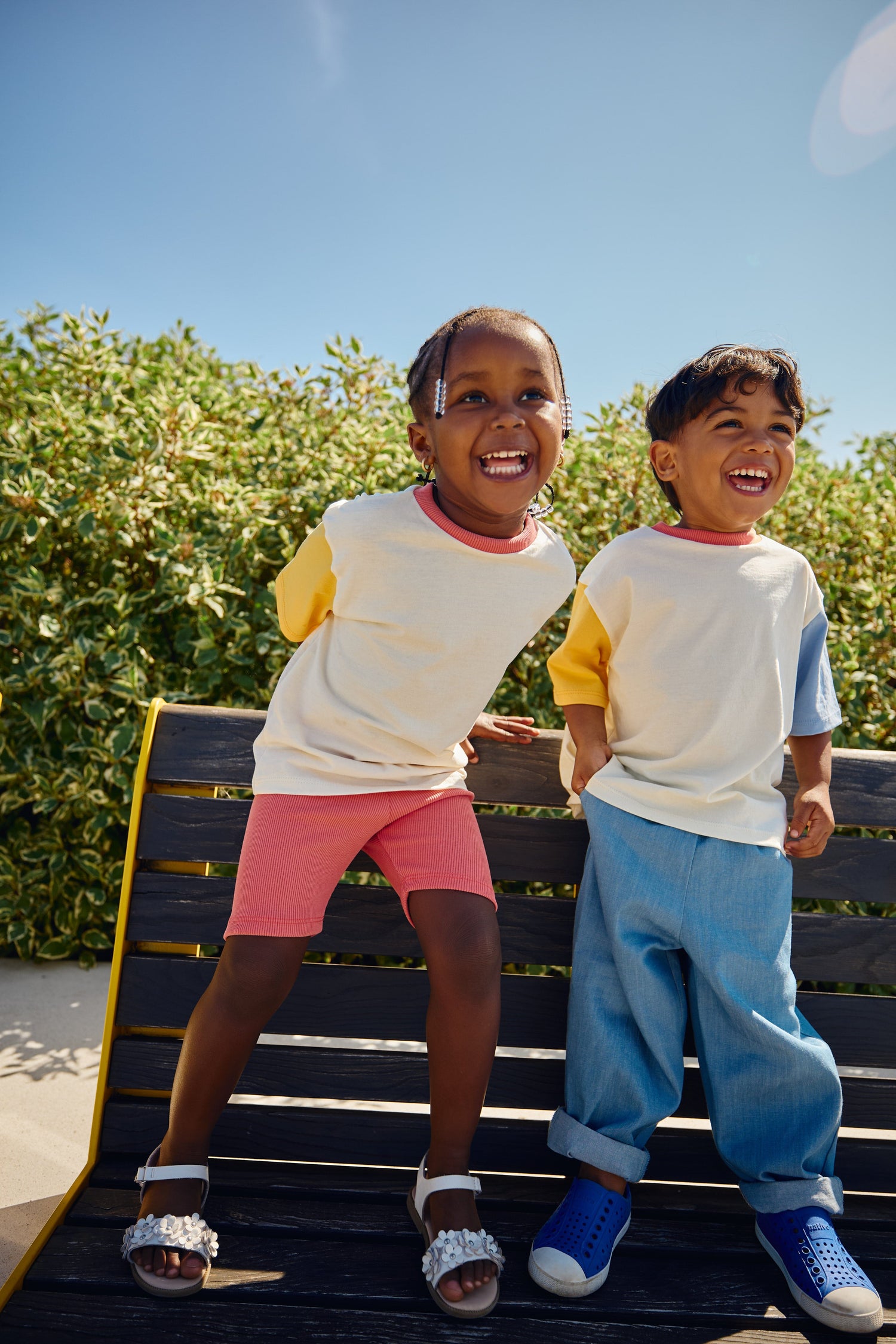 Grow With Me Biker Shorts | Vintage Red Kid's Stuff [Trucs d'enfants] 