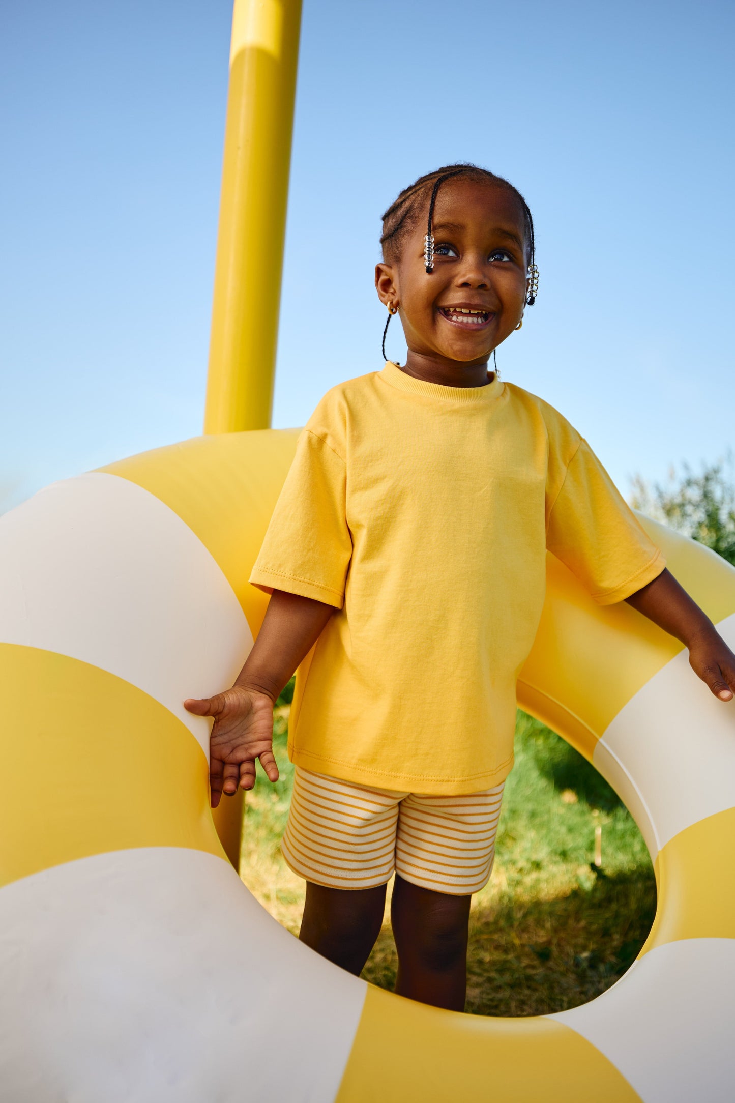 Grow With Me Wide Shorts | Mango Stripes Kid's Stuff [Trucs d'enfants] 