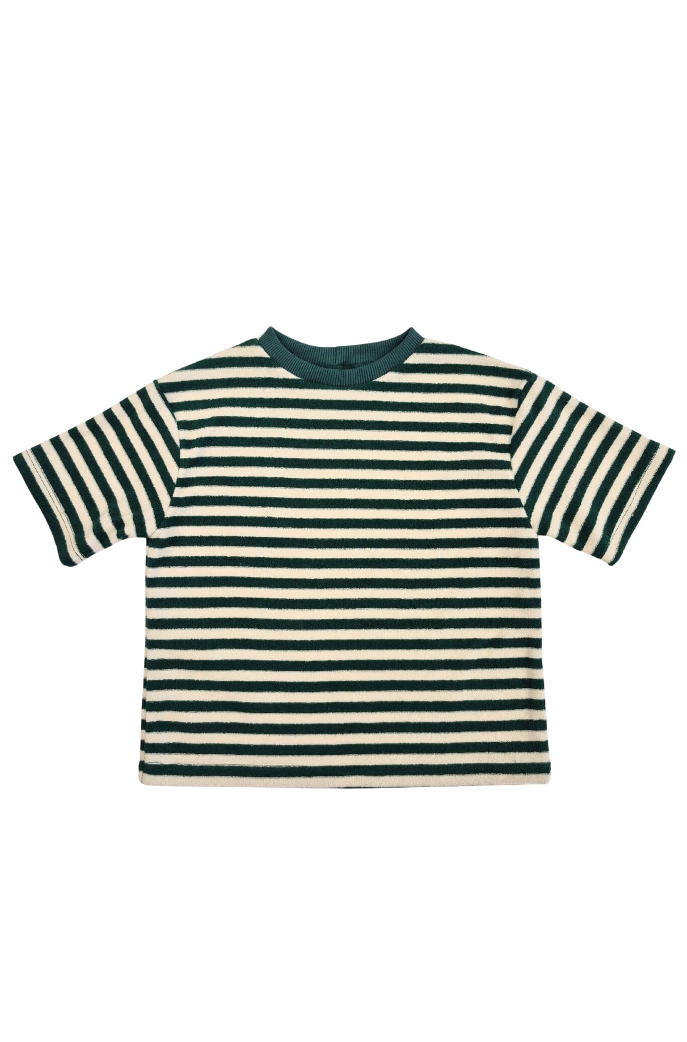 Oversize T-Shirt | Jungle Green Stripes Kid's Stuff [Trucs d'enfants] 