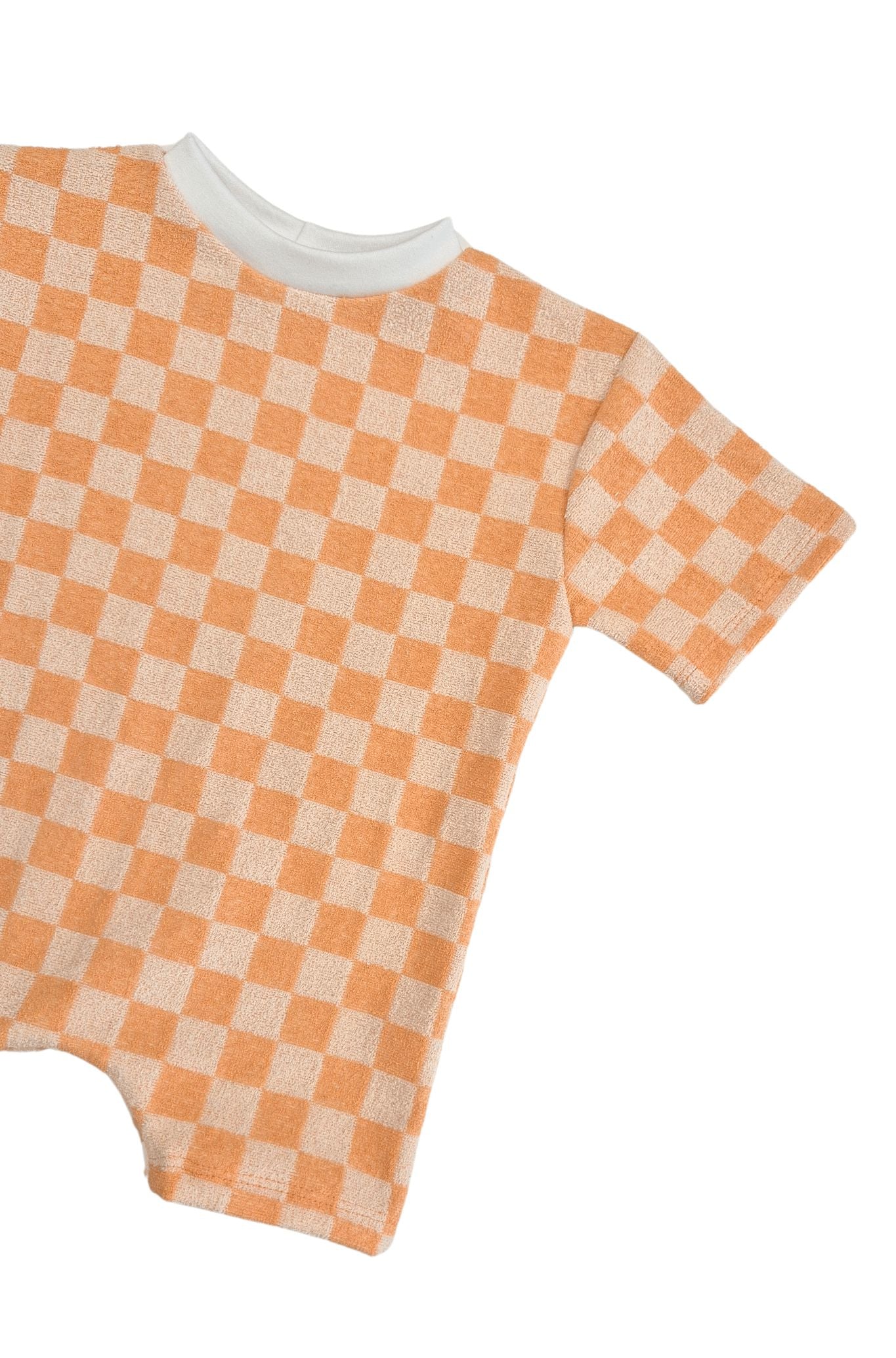 Grow with me Romper | Clementine Checkered Kid's Stuff [Trucs d'enfants] 