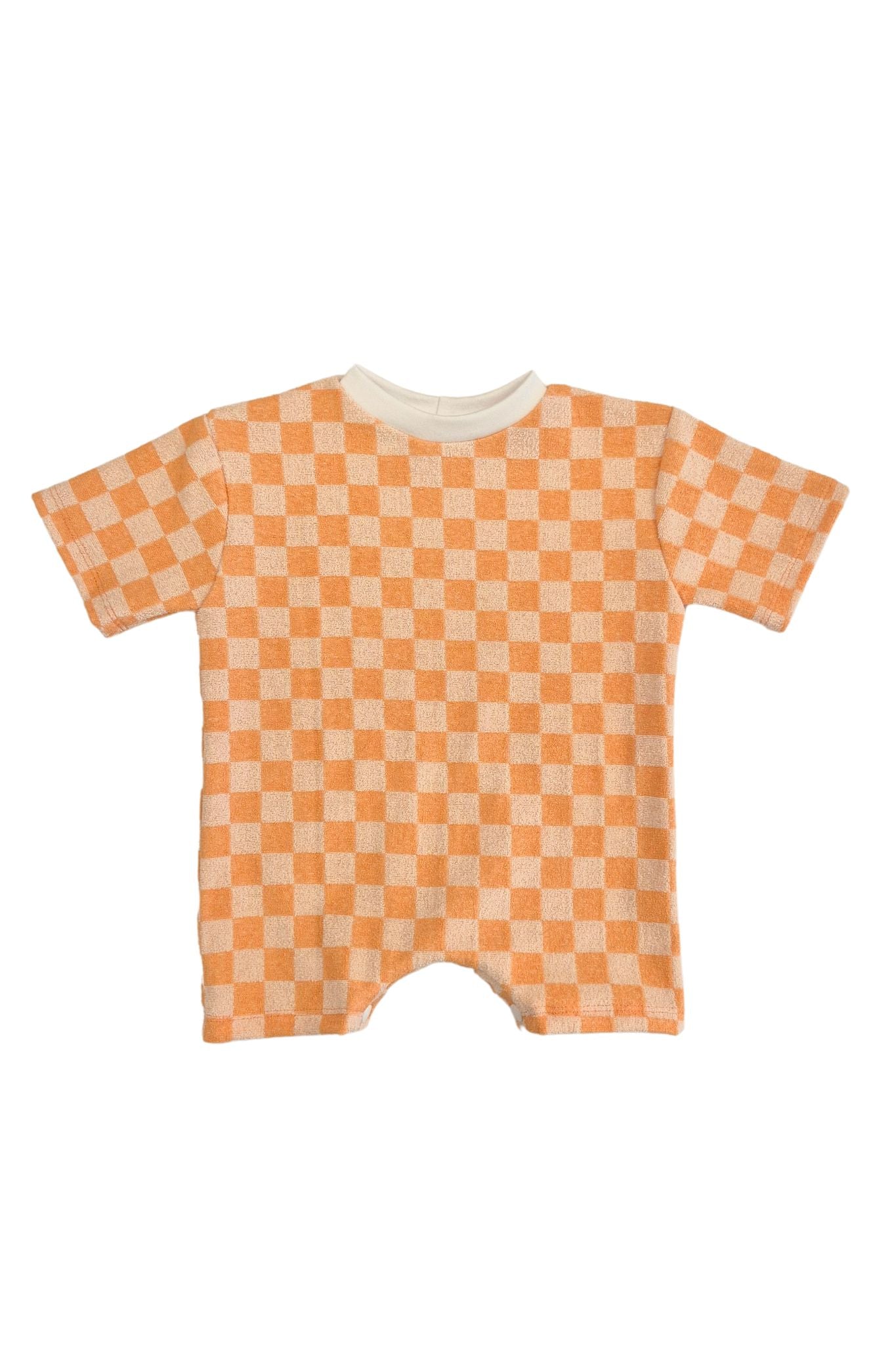 Grow with me Romper | Clementine Checkered Kid's Stuff [Trucs d'enfants] 