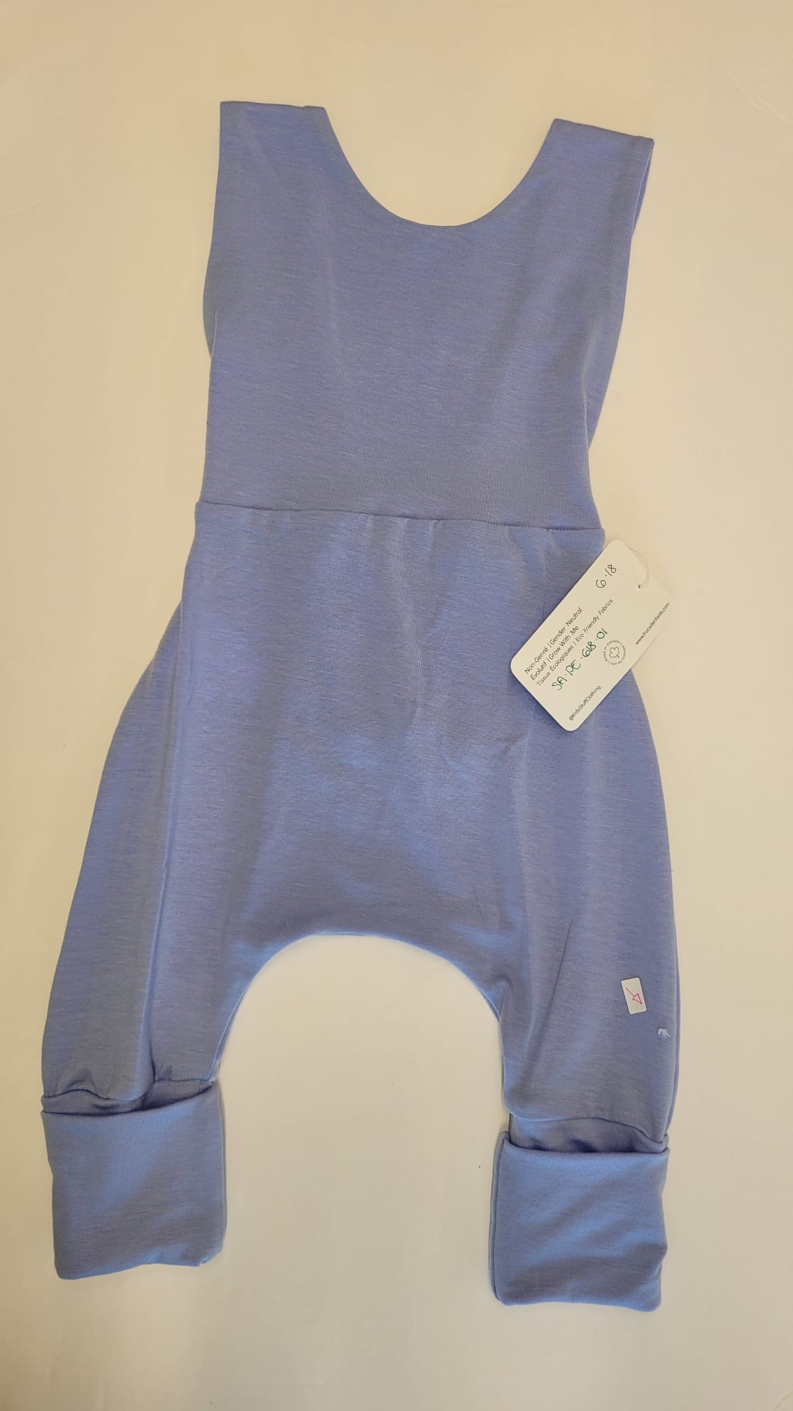 Grow With Me Overalls | Periwinkle *6-18 months