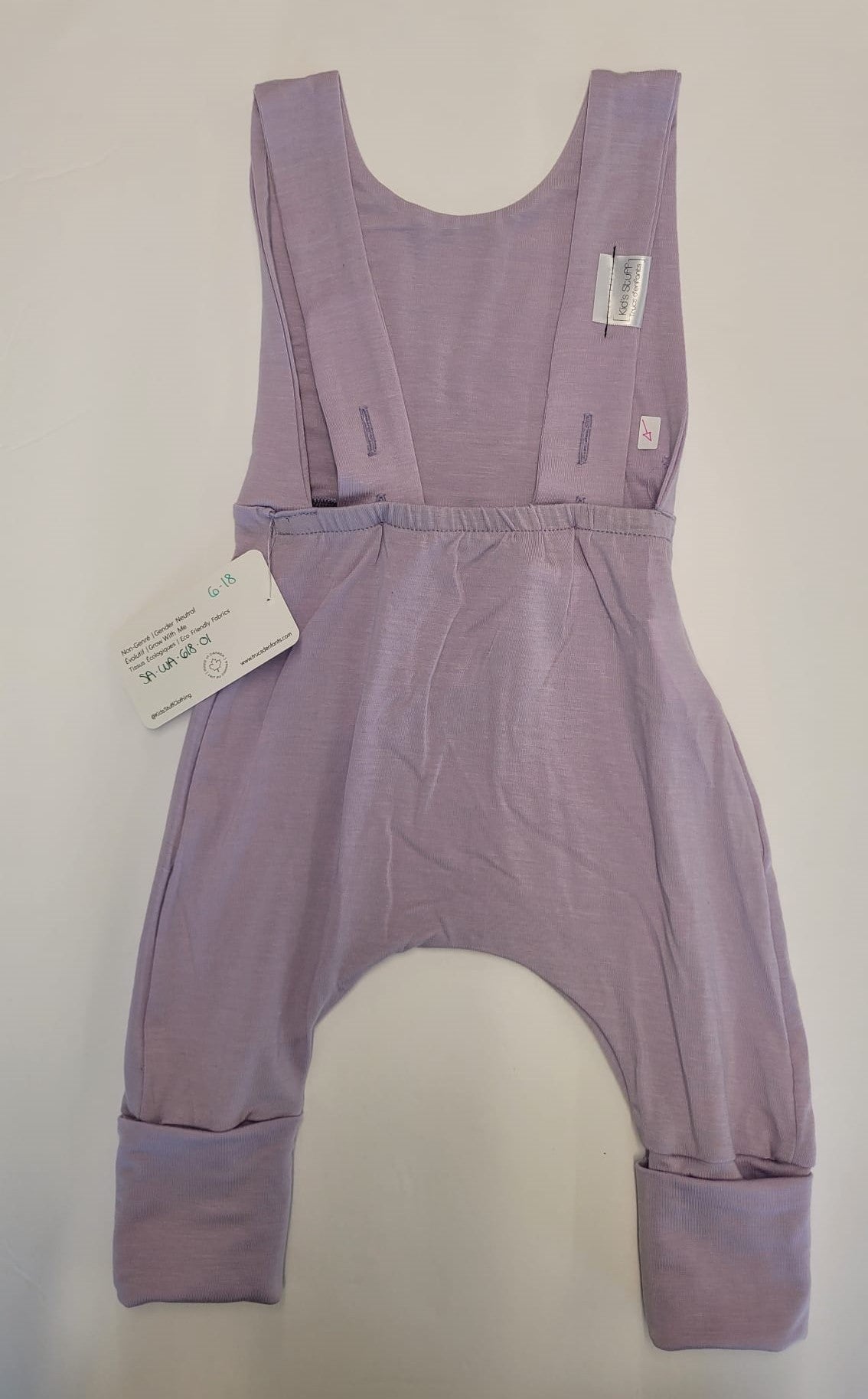 Grow With Me Overalls | Waterlily *6-18 months