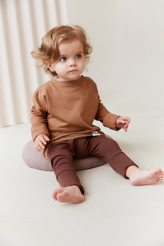 Grow With Me Pants | Chocolate