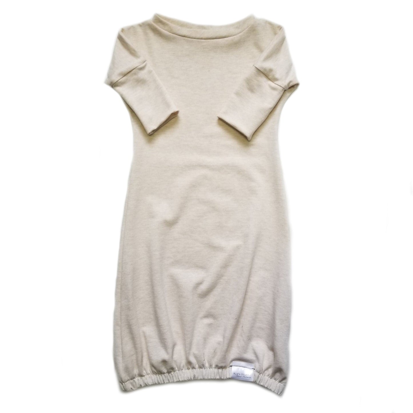 Newborn Set Gown | Heather Cream