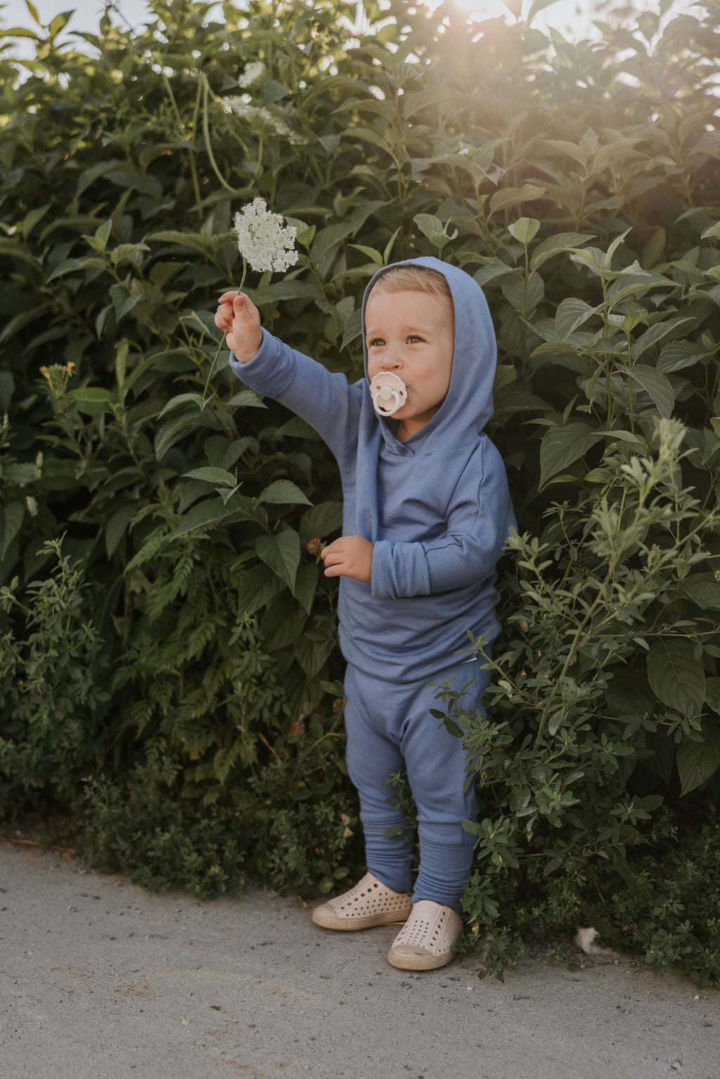 Grow With Me Hoodie | Bluebell