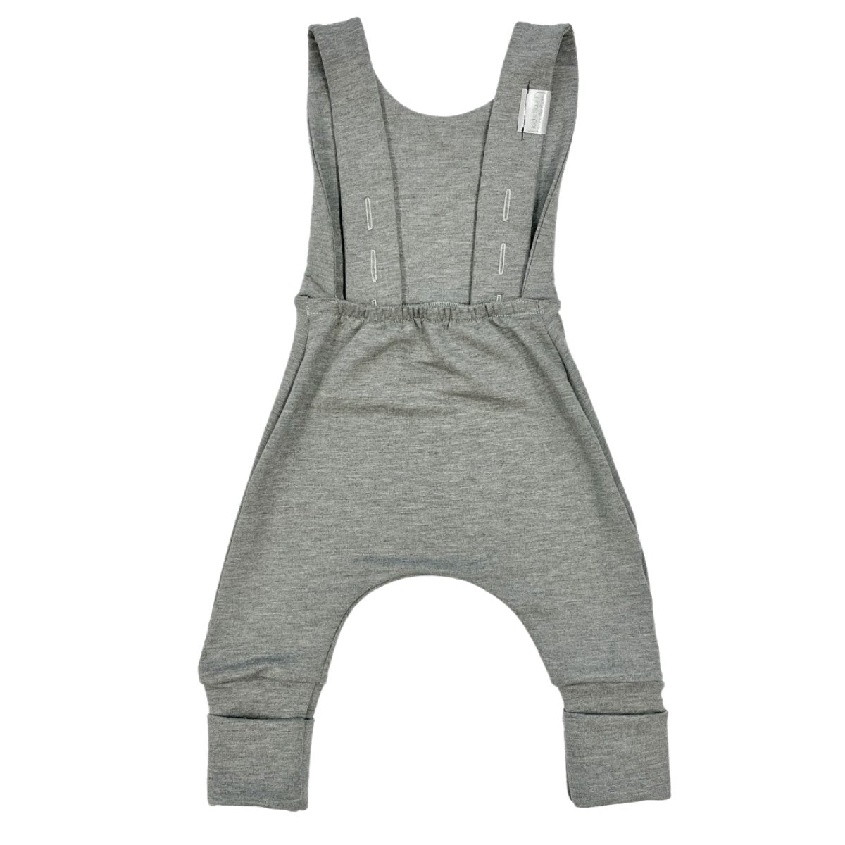 Grow With Me Overalls | Grey Cloud