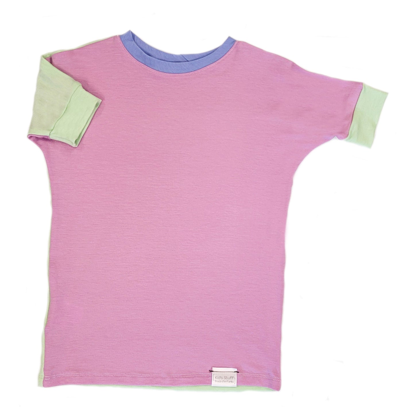 Grow With Me T-Shirt | Orchid + Lime