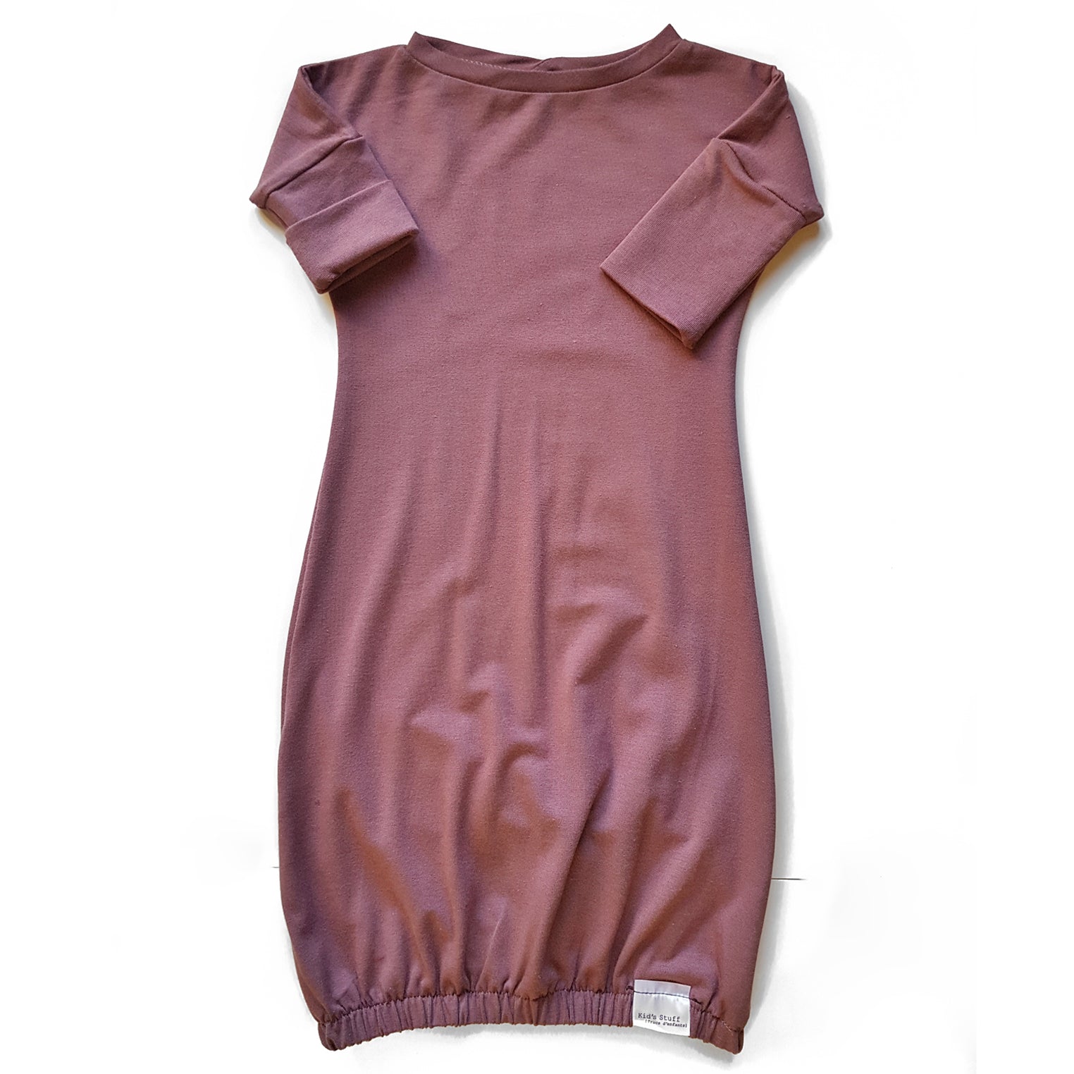 Newborn Gown | Rose Brown