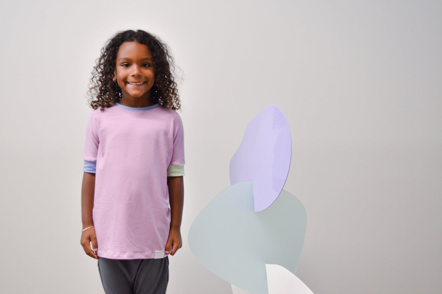 Grow With Me T-Shirt | Orchid + Lime