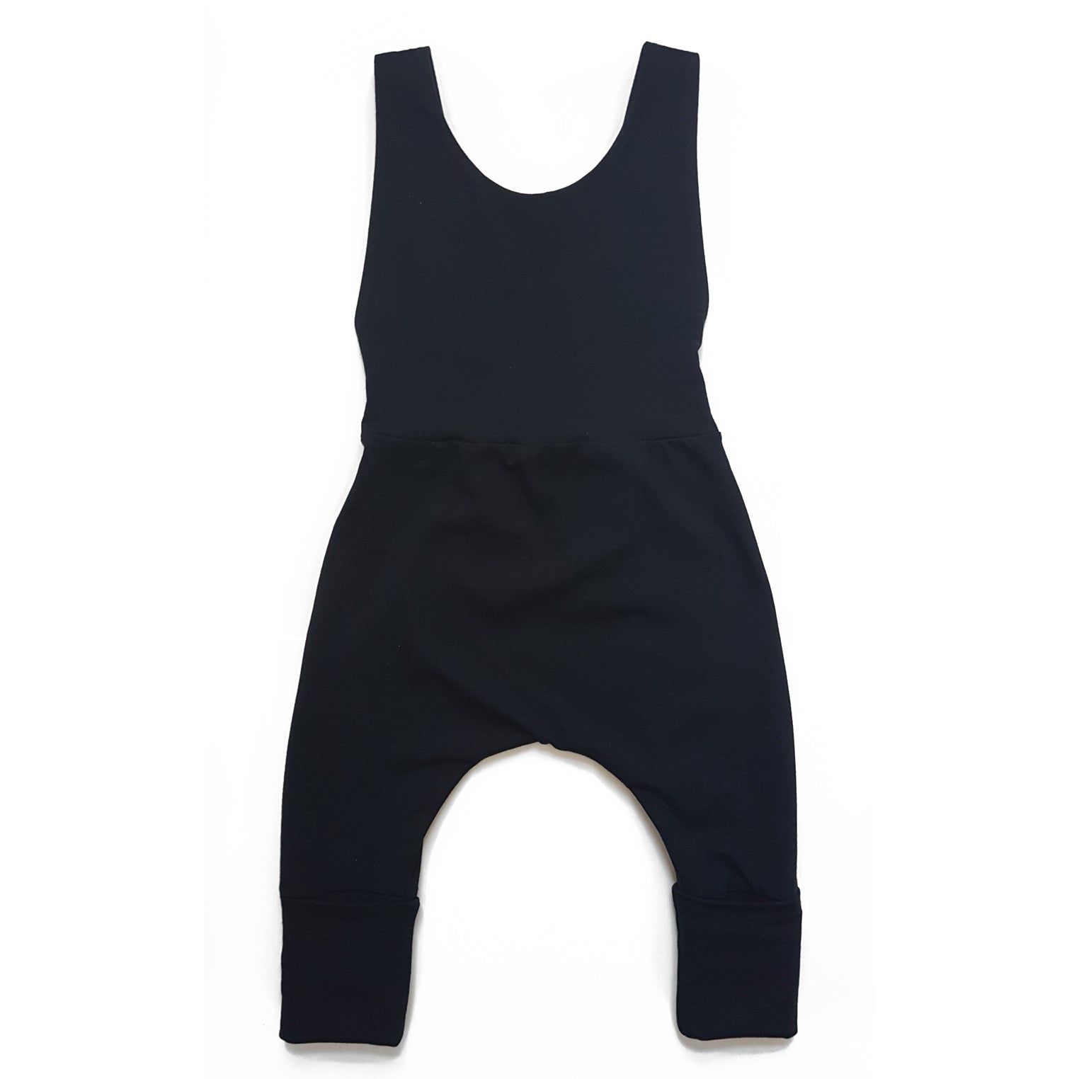Grow With Me Overalls | Black