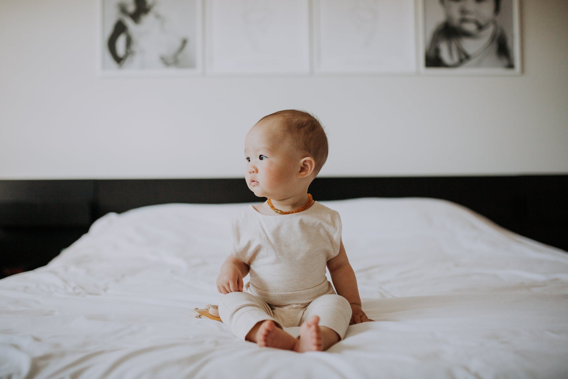 Grow With Me Shorts Overalls | Heather Cream